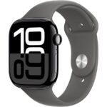 Apple Watch S10 46mm S/M Jet Black Stone Gray SB