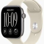 Умные часы Apple Watch Series 12 42mm Space Gray Aluminum Case with Sport Band Sand