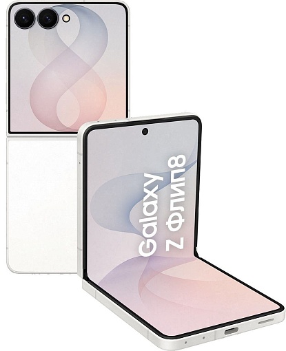 q7kor4c7kmam7w36t285emujdh3g06nt Смартфон Samsung Galaxy Z Flip8 12/512 ГБ, кремовый — изображение 1